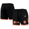 baltimore orioles team standard men mesh shorts black