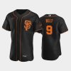 black giants 9 brandon belt alternate jersey jersey