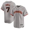 blake snell 7 san francisco giants away limited men jersey gray