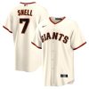 blake snell 7 san francisco giants home men jersey cream