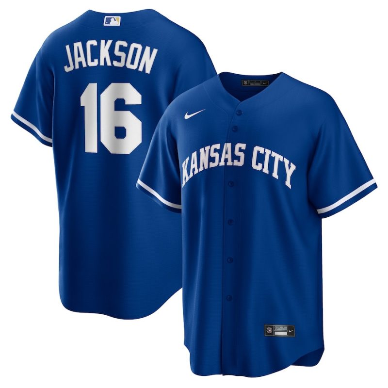 bo jackson 16 kansas city royals cooperstown collection alternate jersey royal