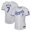 bobby witt jr 7 kansas city royals home limited player youth jersey white