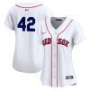 boston red sox 2024 jackie robinson day home limited women jersey white