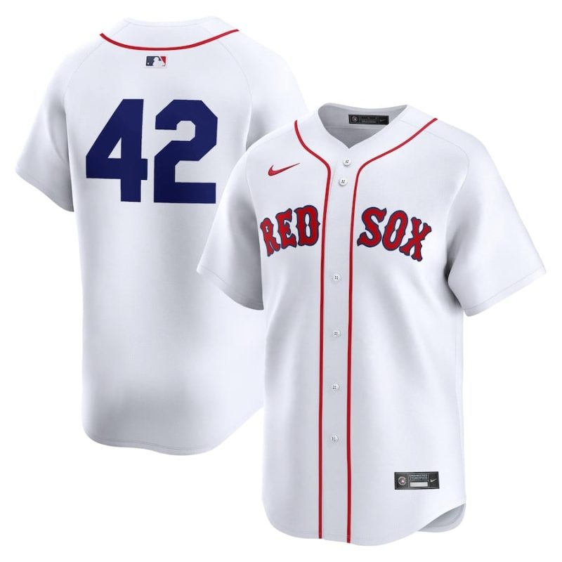 boston red sox 2024 jackie robinson day home men limited jersey white