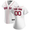 boston red sox womens home custom jersey white