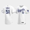 brady singer 51 kansas city royals white home jersey jersey