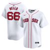 brayan bello 66 boston red sox home limited men jersey white