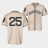 brooklyn dodgers trayce thompson 1933 heritage 25 gold pinstripe jersey