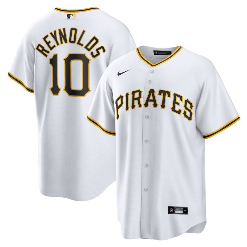 bryan reynolds 10 pittsburgh pirates men jersey white