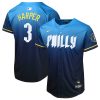 bryce harper 3 philadelphia phillies 2024 city connect limited youth jersey blue