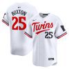 byron buxton 25 minnesota twins home limited player men jersey white