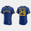 cal raleigh 29 seattle mariners 2023 city connect elite jersey royal