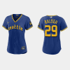 cal raleigh 29 seattle mariners 2023 city connect game jersey womens royal