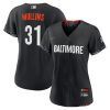 cedric mullins 31 baltimore orioles women 2023 city connect jersey black