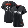 cedric mullins 31 baltimore orioles womens 2023 city connect player jersey black