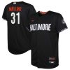 cedric mullins 31 baltimore orioles youth 2023 city connect jersey black