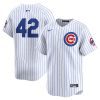 chicago cubs 2024 jackie robinson day home men limited jersey white