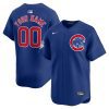 chicago cubs alternate limited custom men jersey royal