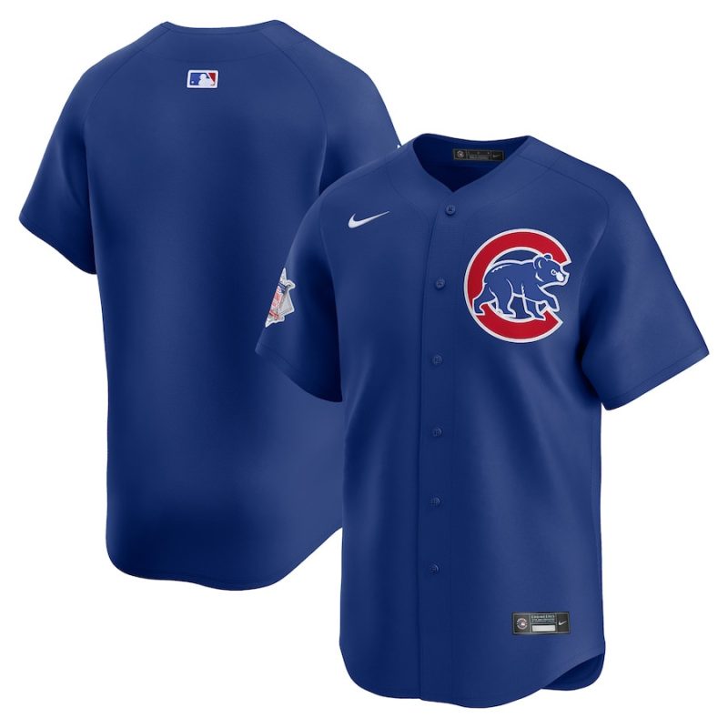 chicago cubs alternate limited men jersey royal