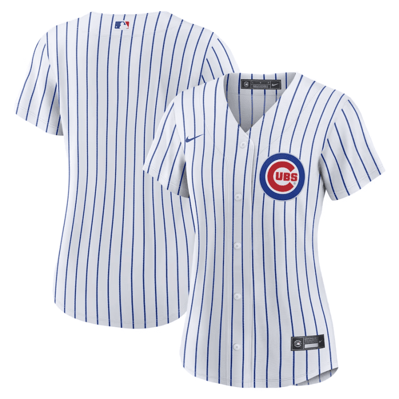 chicago cubs women home jersey white