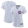 chicago cubs womens home blank jersey white