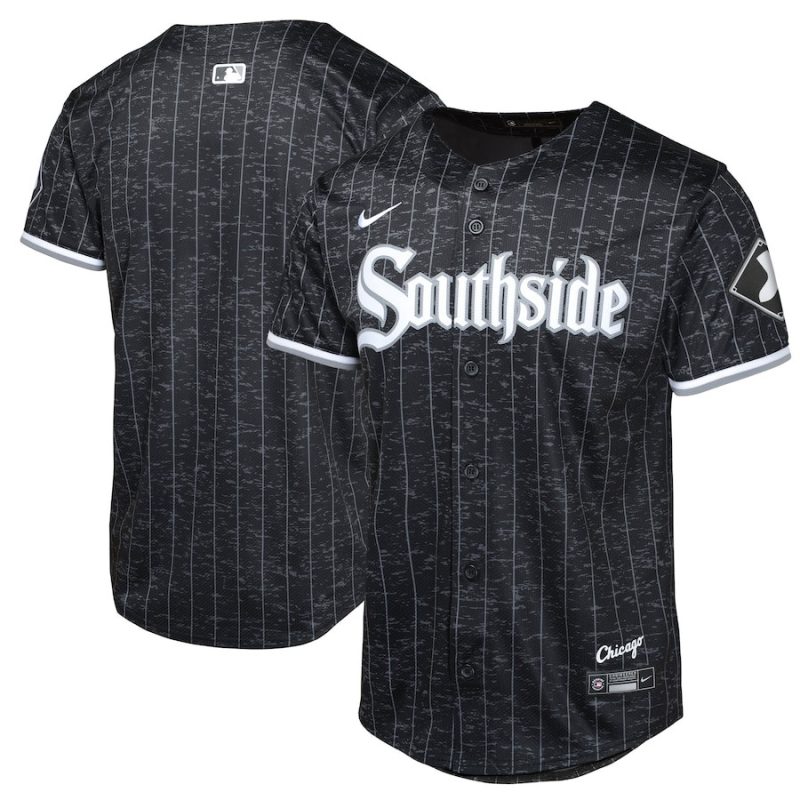 chicago white sox city connect limited youth jersey black