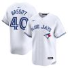 chris bassitt 40 toronto blue jays home limited player men jersey white