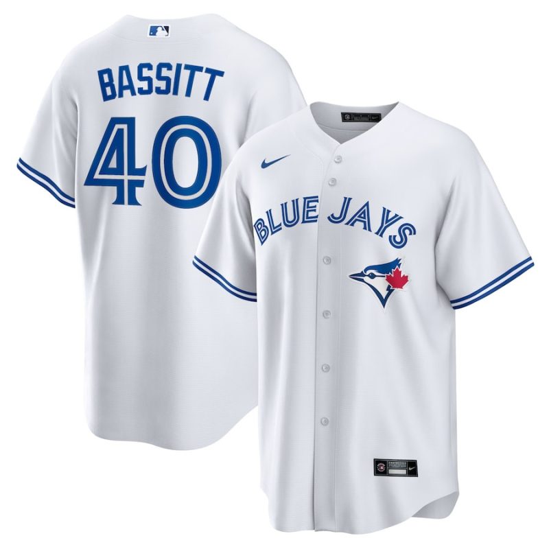 chris bassitt 40 toronto blue jays home men jersey white