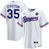 chris stratton 35 texas rangers 2023 world series stitched baseball jersey white