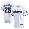 christian bethancourt 25 miami marlins home limited player men jersey white