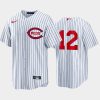 cincinnati reds 12 tyler naquin white 2022 field of dreams jersey mens