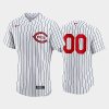 cincinnati reds 2022 field of dreams white 00 custom jersey