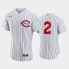 cincinnati reds 2022 field of dreams white 2 jose barrero jersey