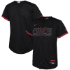 cincinnati reds youth 2023 city connect jersey black