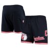 cleveland guardians team logo mesh shorts navy men