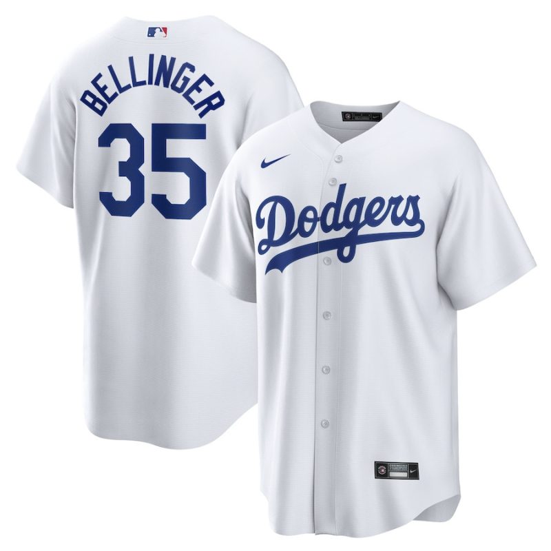 cody bellinger 35 los angeles dodgers home men jersey white