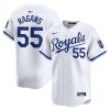 cole ragans 55 kansas city royals home limited player men jersey white