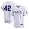 colorado rockies 2024 jackie robinson day home men limited jersey white