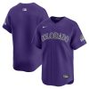 colorado rockies alternate limited men jersey purple