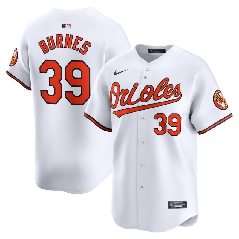 corbin burnes 39 baltimore orioles home limited men player jersey white