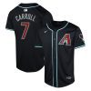 corbin carroll 7 arizona diamondbacks alternate limited youth jersey black