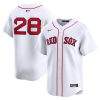 corey kluber 28 boston red sox home limited player men jersey white