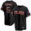 corey seager 5 texas rangers mexican collection baseball men jersey black