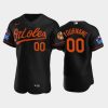 custom 00 little league classic 2022 baltimore orioles black alternate jersey