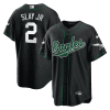 darius slay jr 2 philadelphia eagles baseball men jersey black