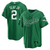 darius slay jr 2 philadelphia eagles baseball men jersey kelly green