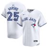 daulton varsho 25 toronto blue jays home limited player men jersey white