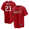 david freese 23 st louis cardinals alternate jersey men red