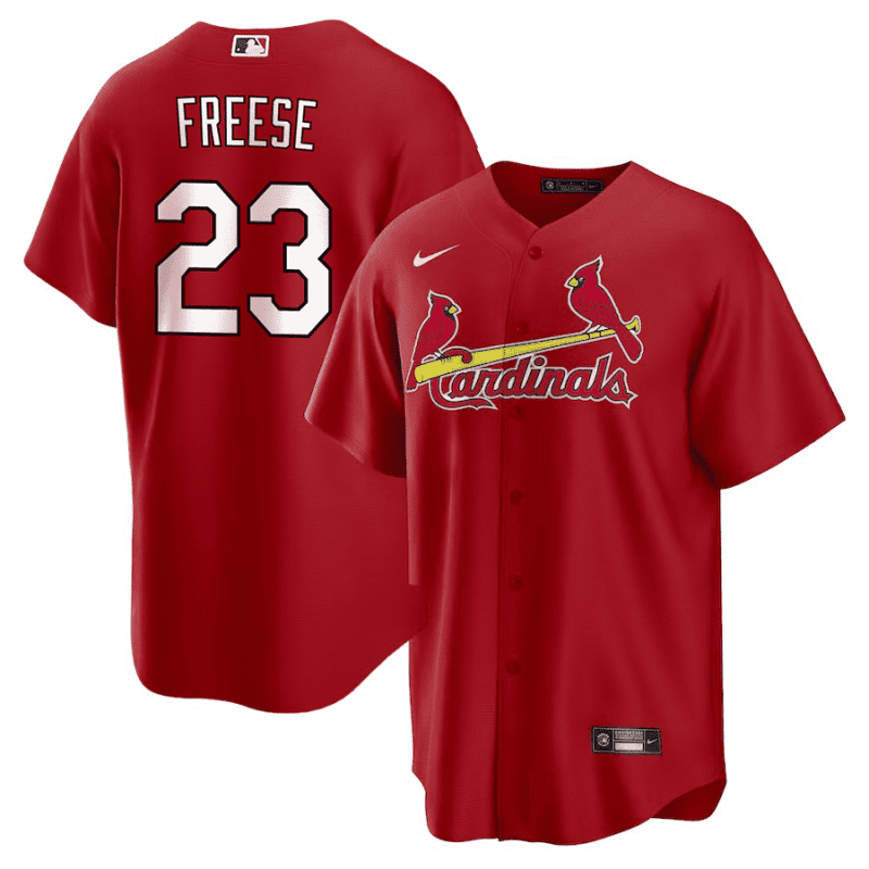 david freese 23 st louis cardinals alternate jersey men red