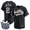 derek jeter 2 new york yankees biggie smalls men jersey black